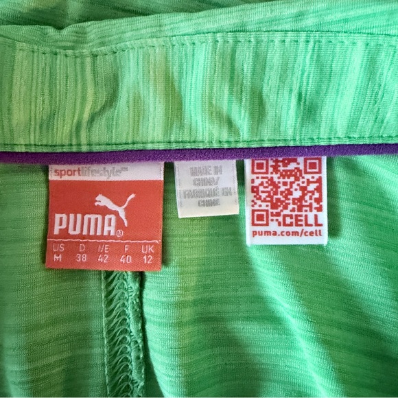 Puma Women's Light Green Golf Sleeveless Top - Picture 5 of 5